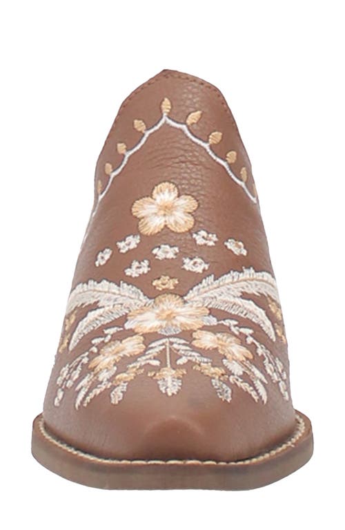 Dingo Wildflower Mule In Brown