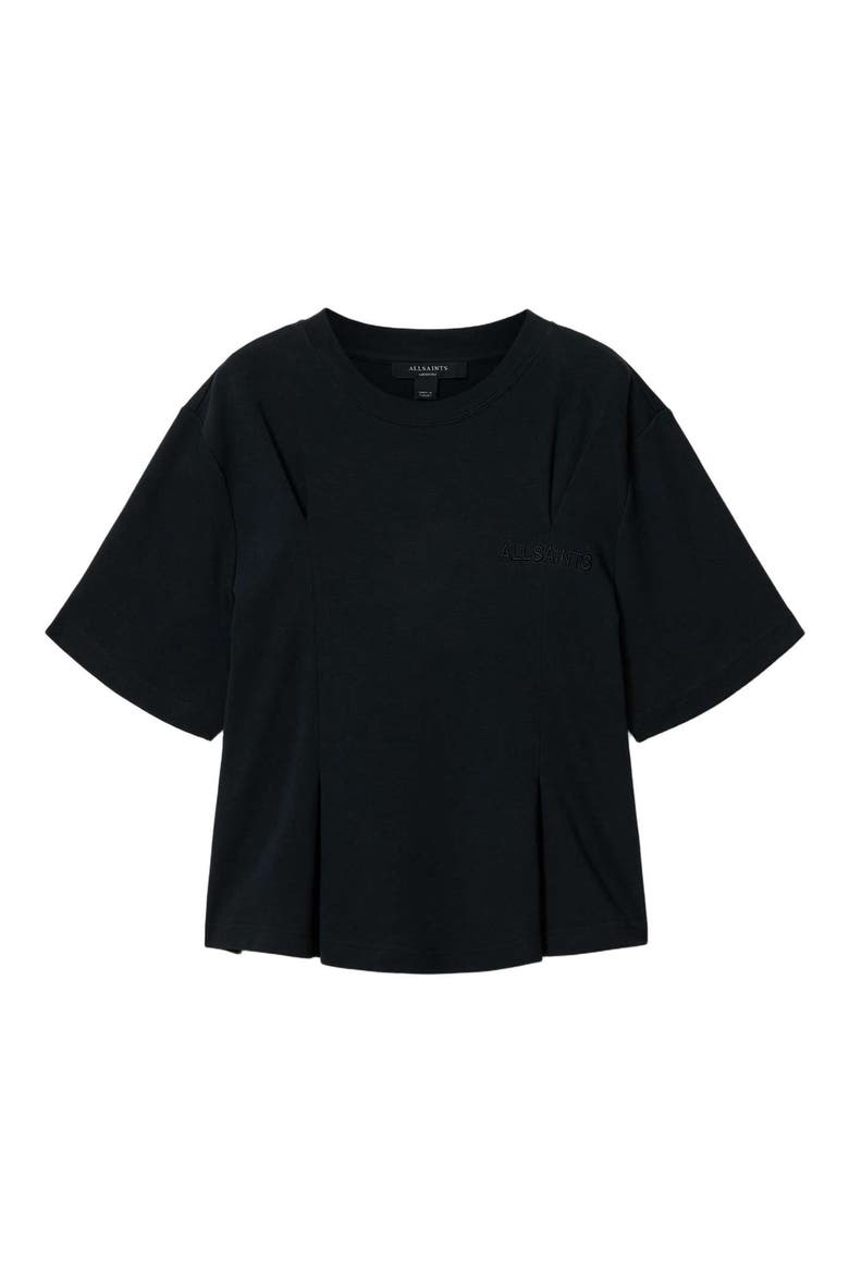 Sofia Lisa Boxy Cotton Graphic T-Shirt, Alternate, color, BLACK