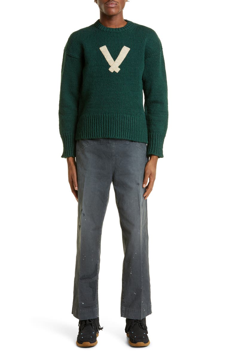 VISVIM Men's Holman Damaged Sailor Pants, Alternate, color,