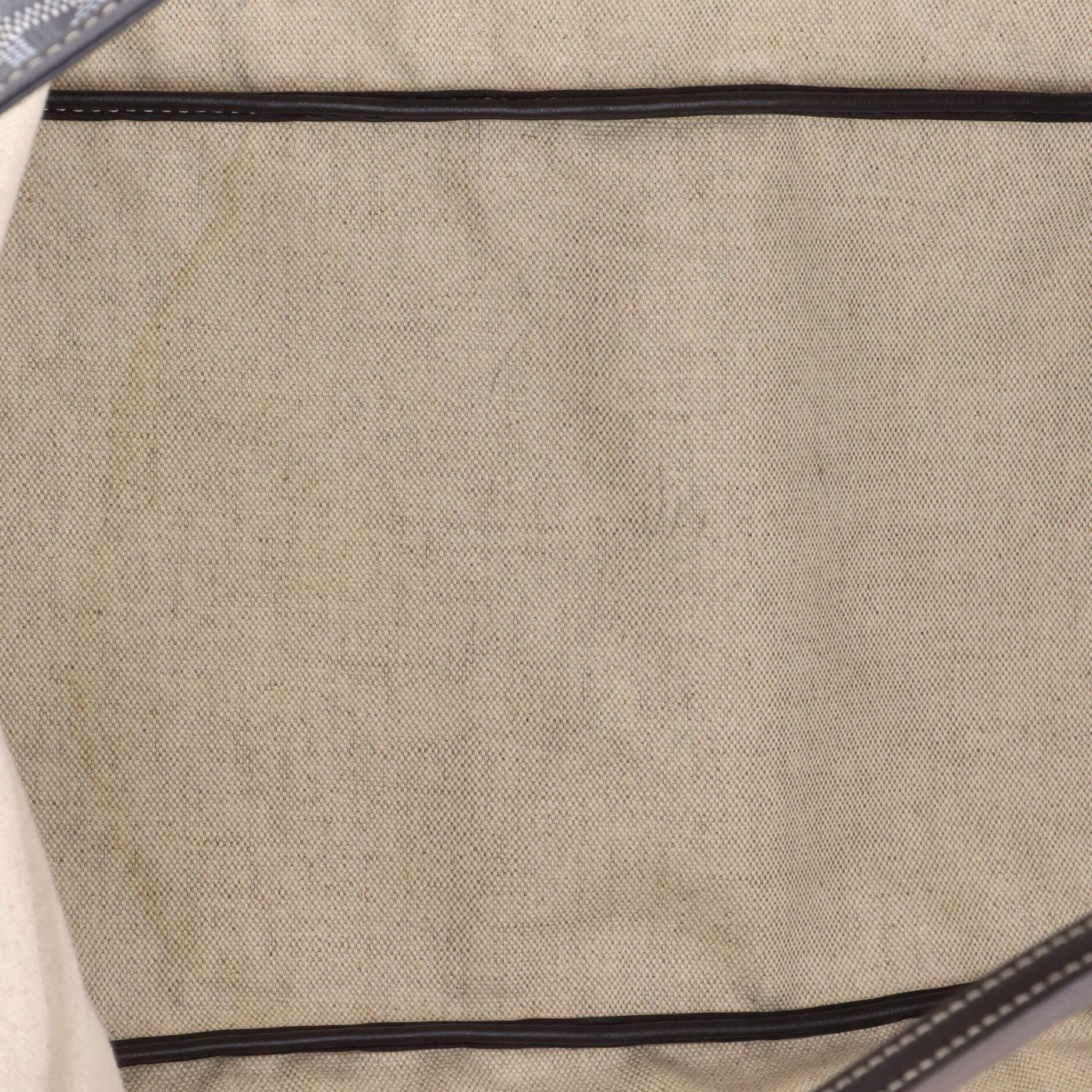 Pre-Owned Goyard Saint Louis Tote Coated Canvas GM, Alternate, color, Gray