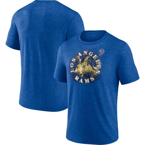 Men's Fanatics Branded Heathered Royal Los Angeles Rams Sporting Chance T-Shirt