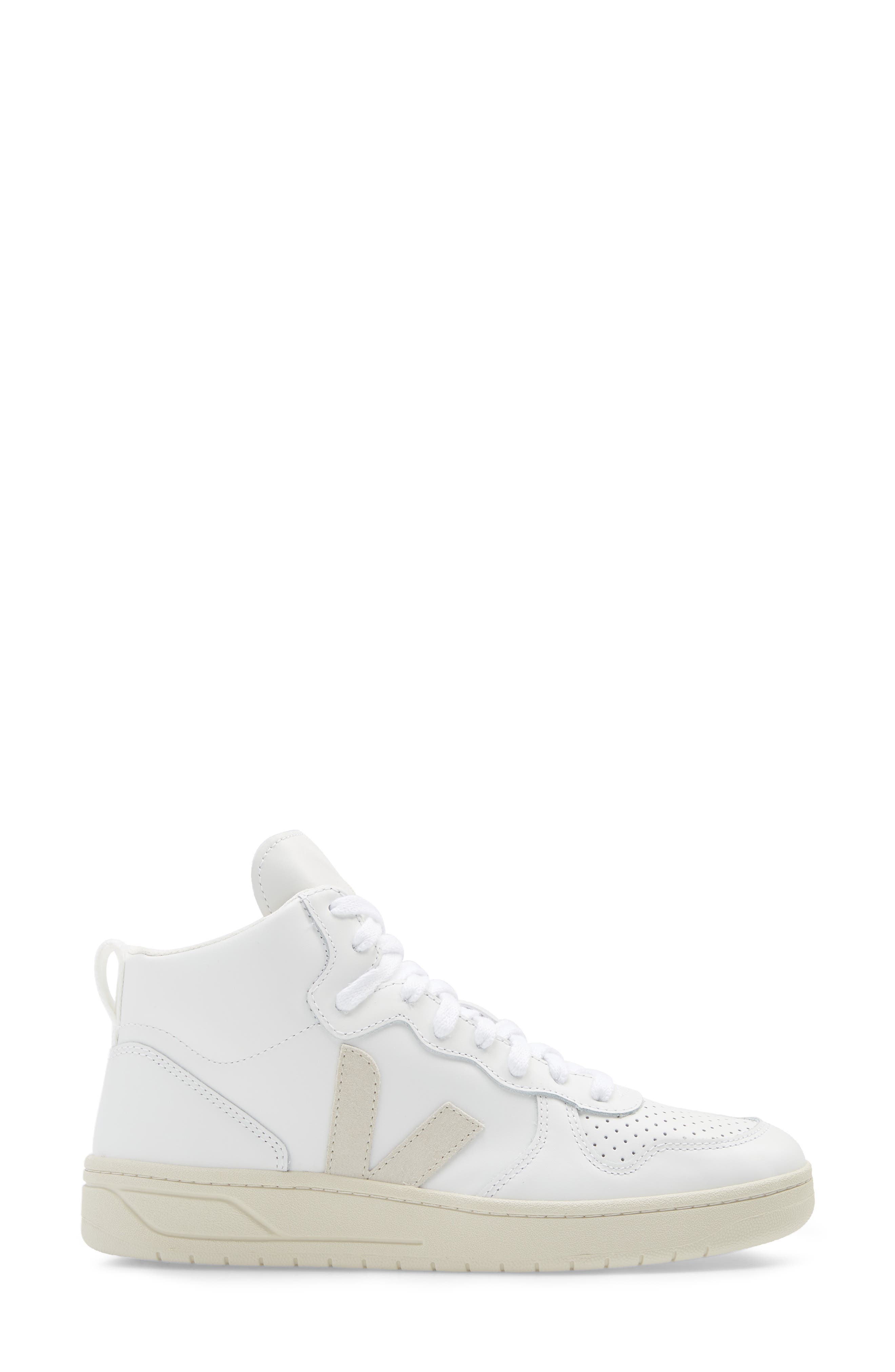 Veja V-15 Mid Top Sneaker, Alternate, color, 