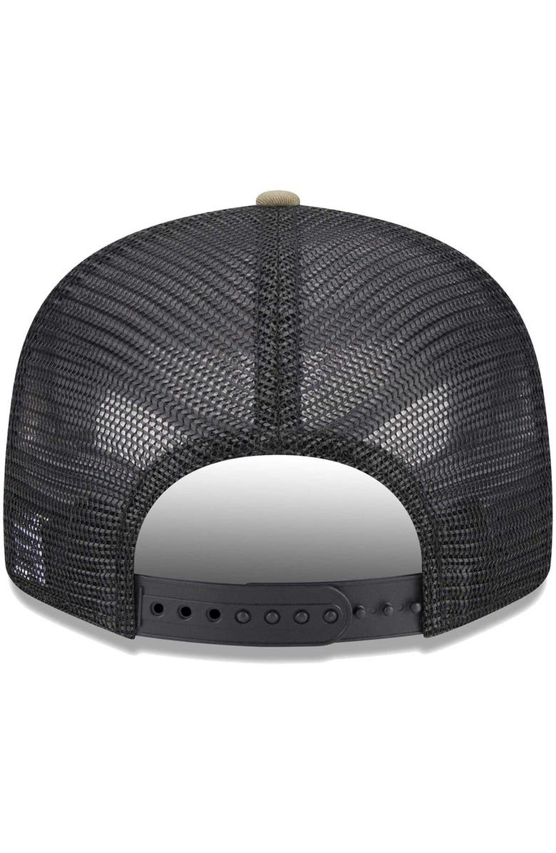 New Era Youth New Era Camo Green Bay Packers Classic Trucker 9FIFTY Snapback Hat, Alternate, color, 