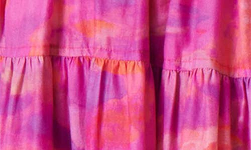 Derek Lam 10 Crosby Fatima A-line Dress In Fuchsia Multi