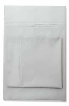 AZORES HOME 350 Thread Count Cotton Percale Sheet Set