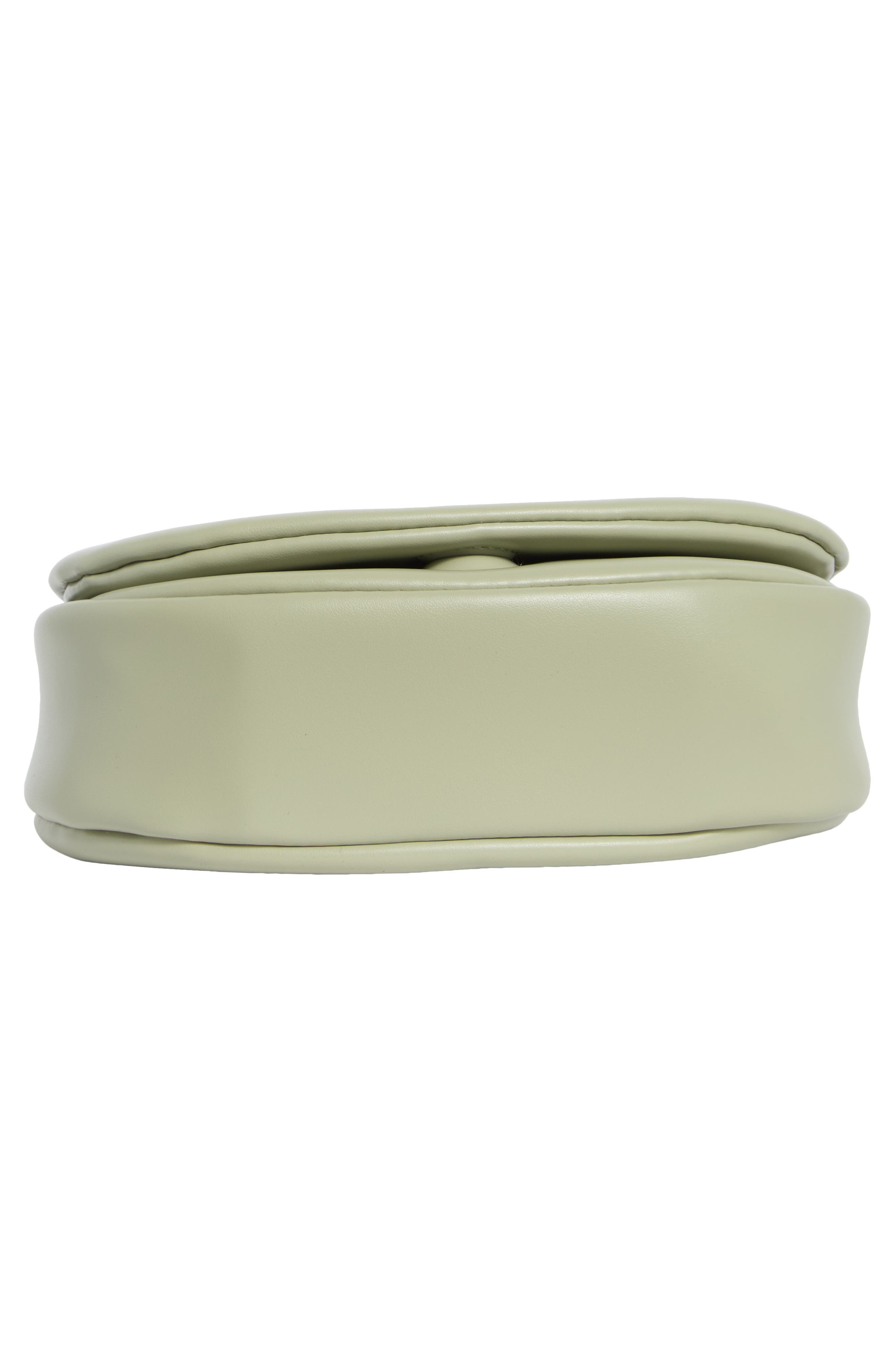 Statement Hardware Clutch, Alternate, color, SAGE