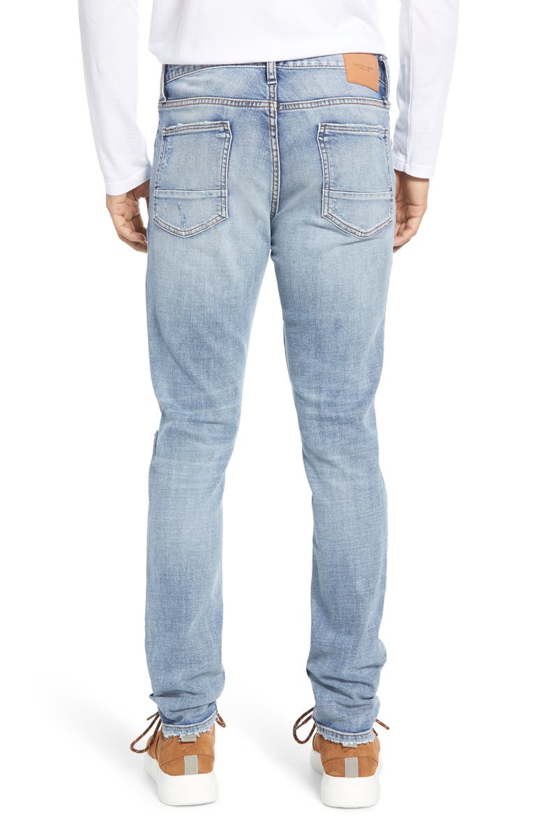 Silver Jeans Co. Kenaston Ripped Slim Fit Jeans, Alternate, color,