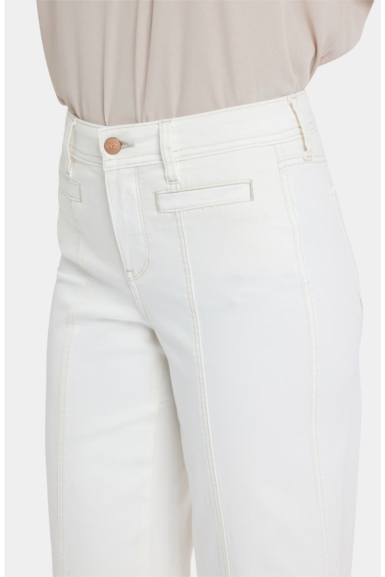 Teresa Seamed Ankle Wide Leg Jeans, Alternate, color, VINTAGE WHITE