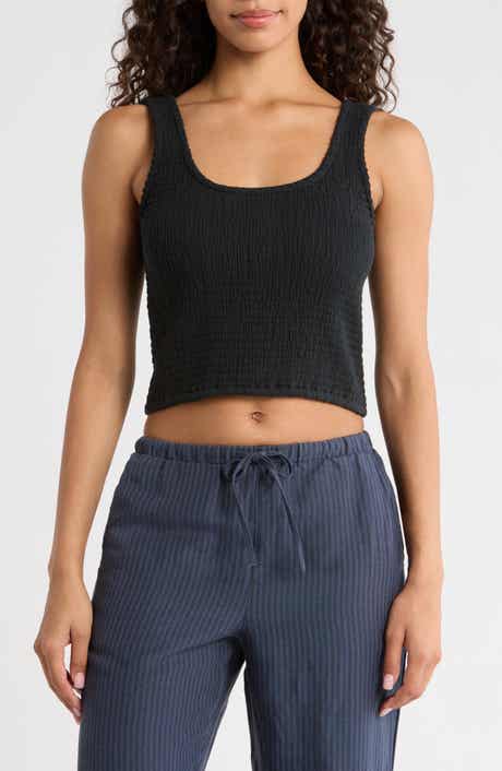Coralina Crop Cotton Rib Tank