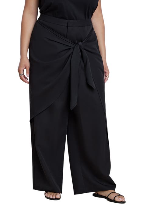 Wrap Detail Trouser