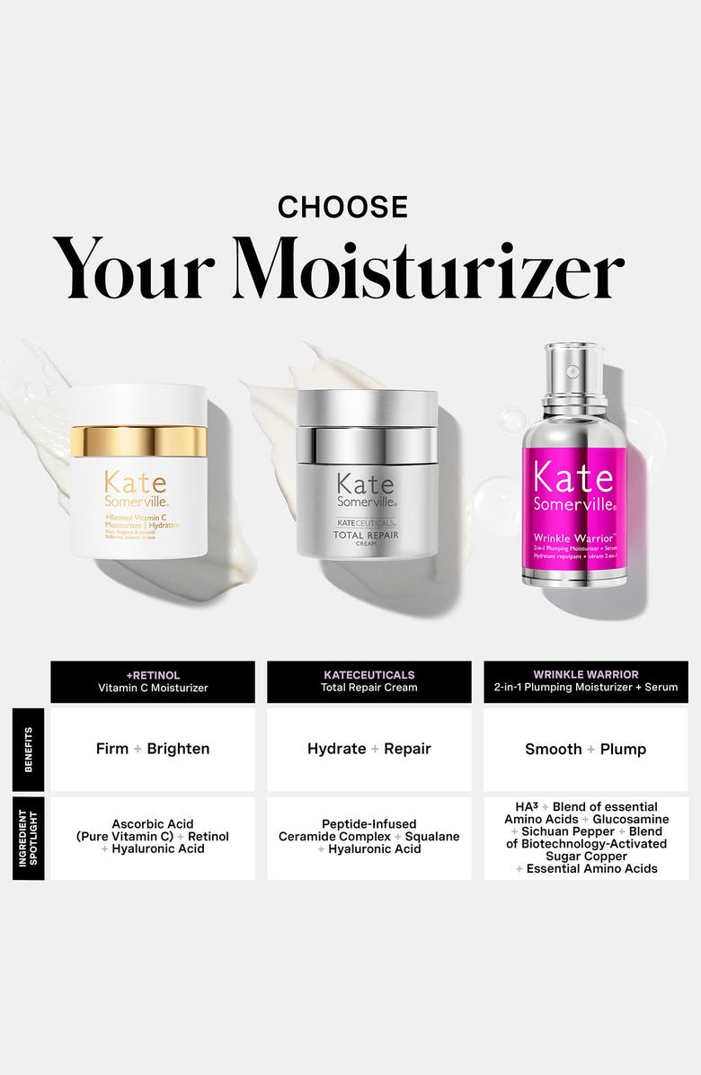 Kate Somerville<sup>®</sup> +Retinol Vitamin C Moisturizer Cream, Alternate, color, 