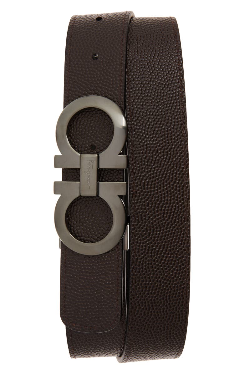 FERRAGAMO Salvatore Ferragamo Leather Belt, Alternate, color, 