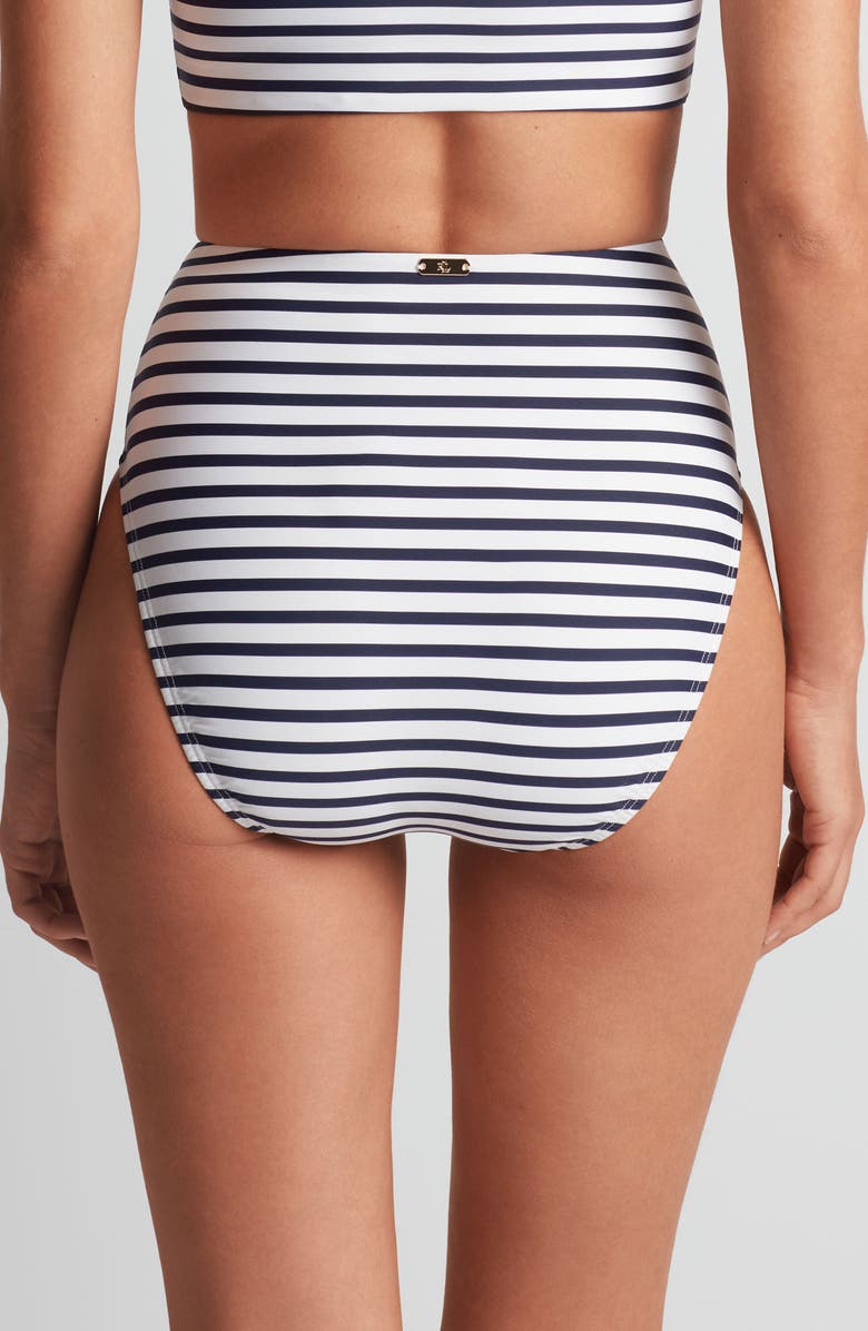 Lauren Ralph Lauren Modern High Waist Bikini Bottoms, Alternate, color, 
