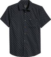 Brixton Charter Print Short Sleeve Button-Up Shirt