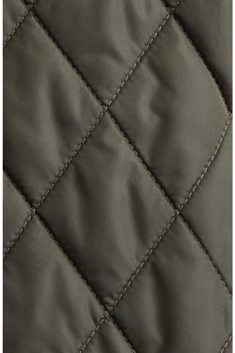 Elliston Quilted Nylon Jacket, Alternate, color, SHALE