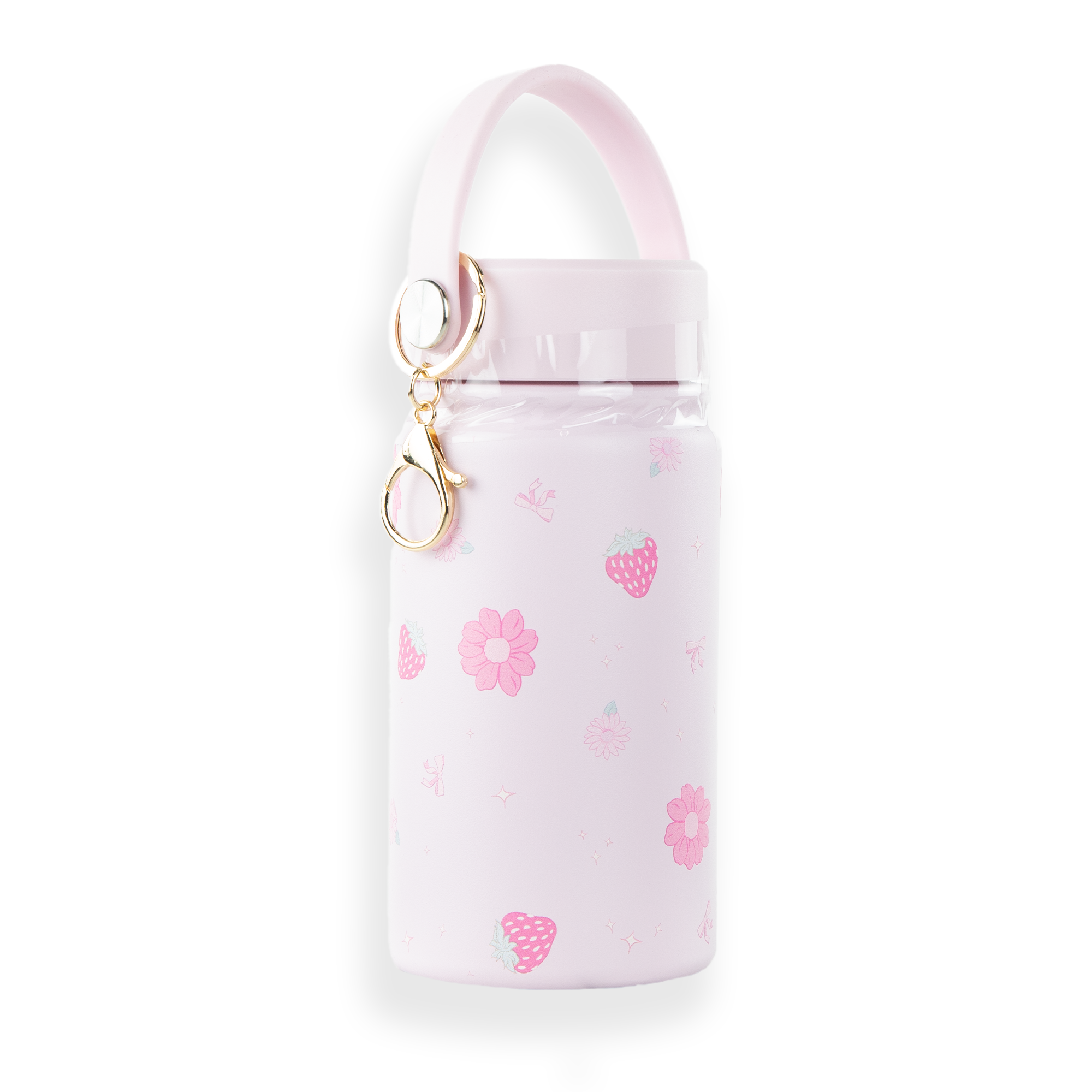 Strawberry Blossom Mini Backpack Set, Alternate, color, Daisy Strawberry Flurry/ Blush