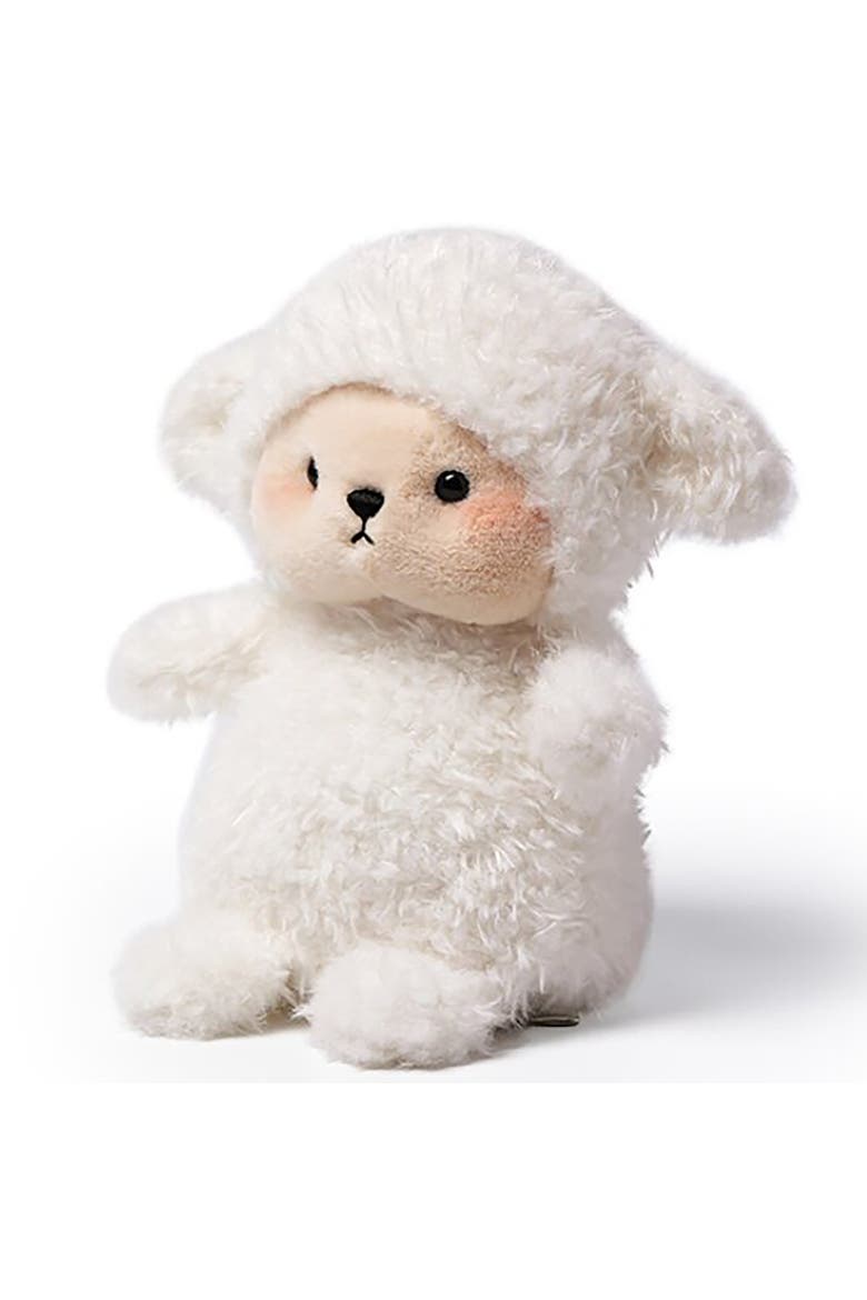 New Born Baby Lamb 7in Plush, Alternate, color, Multicolored