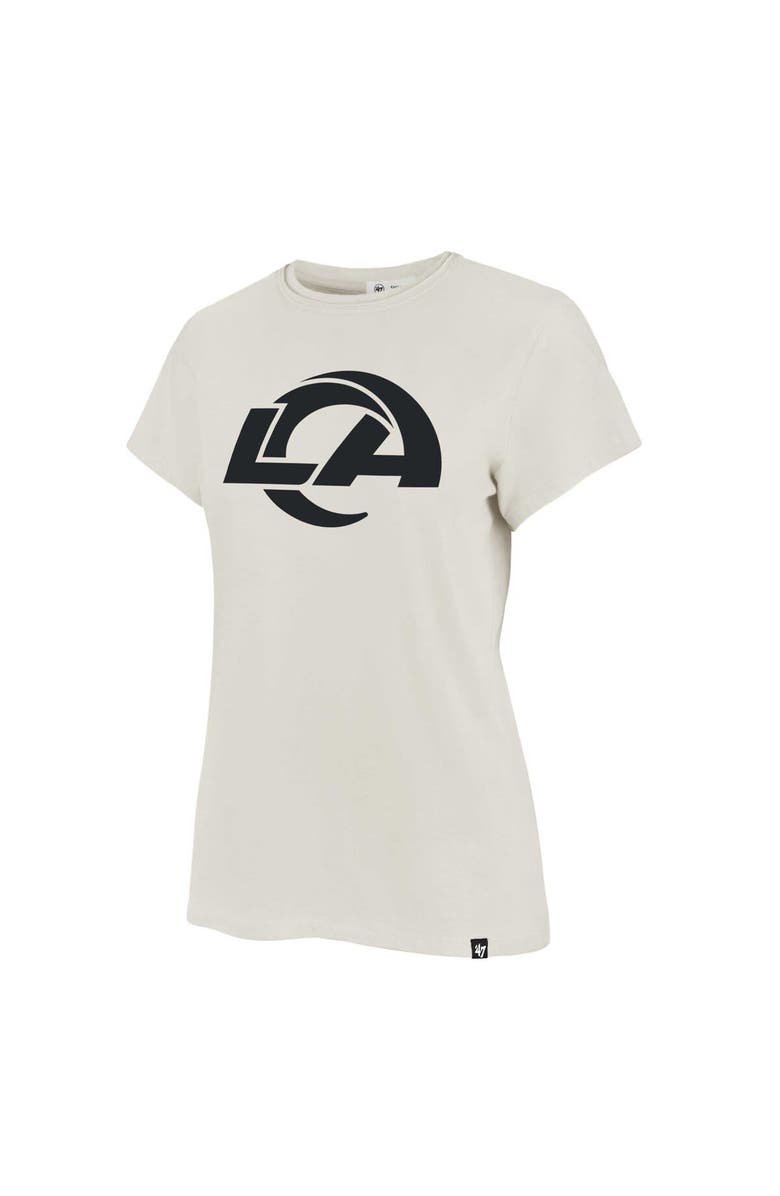 '47 Women's '47 Cream Los Angeles Rams Panthera Frankie T-Shirt, Alternate, color, Cream