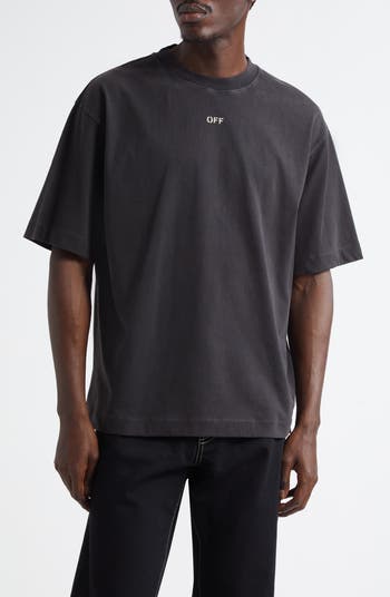 【OFF WHITE】Martyrdom Arrow Tシャツ 半袖 コットン ロゴ Off-White Martyrdom Arrow Skate Embroidered Graphic T-Shirt