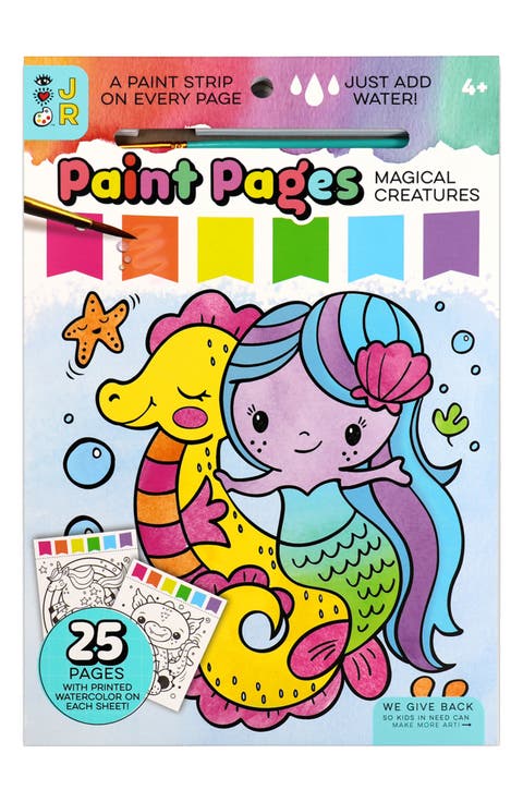 Kids' Paint Pages Activity Pad