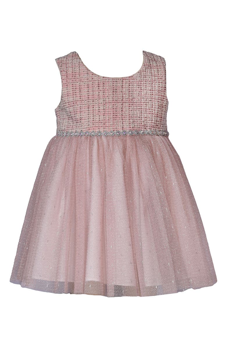 Iris & Ivy Kids' Bouclé Coat & Dress Set, Alternate, color, 