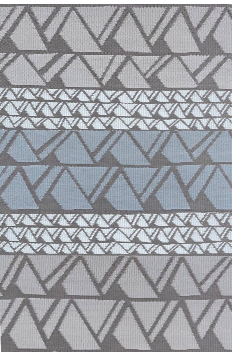 Mad Mats Zig Zag Rug, Main, color, Grey - 5'X8'
