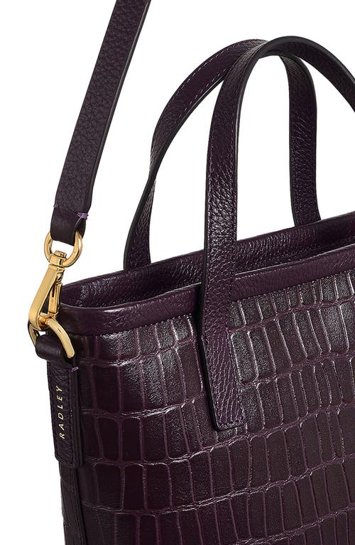 Radley Small Bridgewater 2.0 Zip Top Tote In Purple