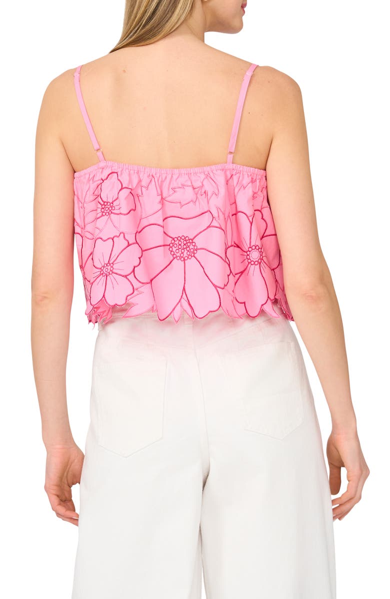 Parker Floral Embroidery Tank, Alternate, color, Sachet Pink