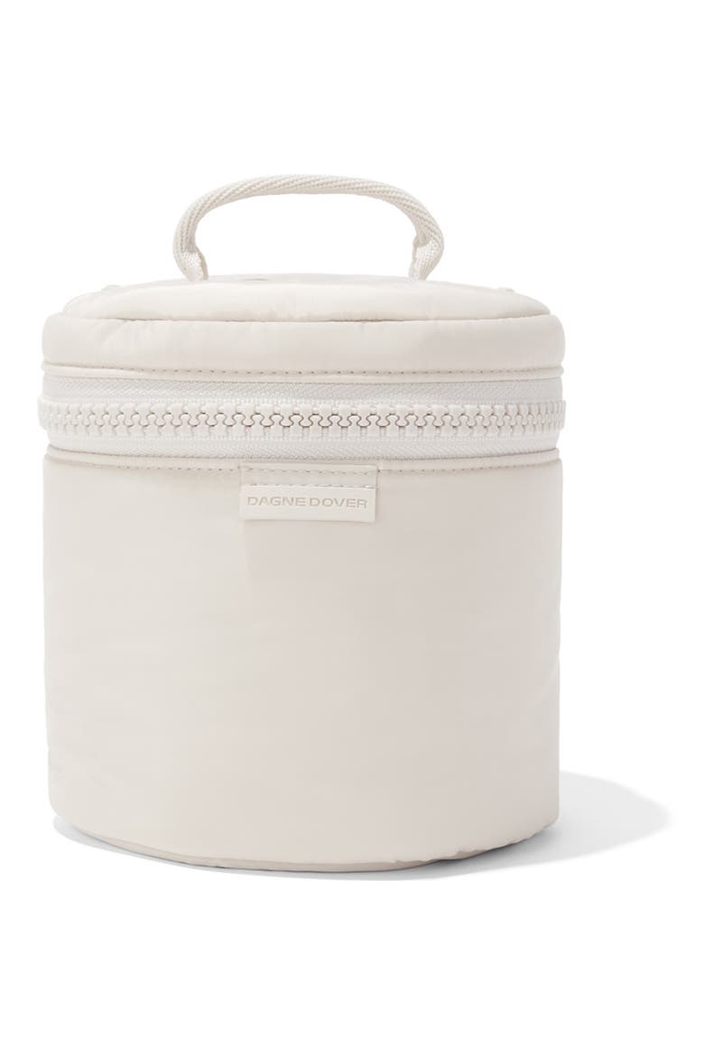 Mila Repreve® Recycled Polyester Small Toiletry Organizer Bag, Main, color, MOONBEAM