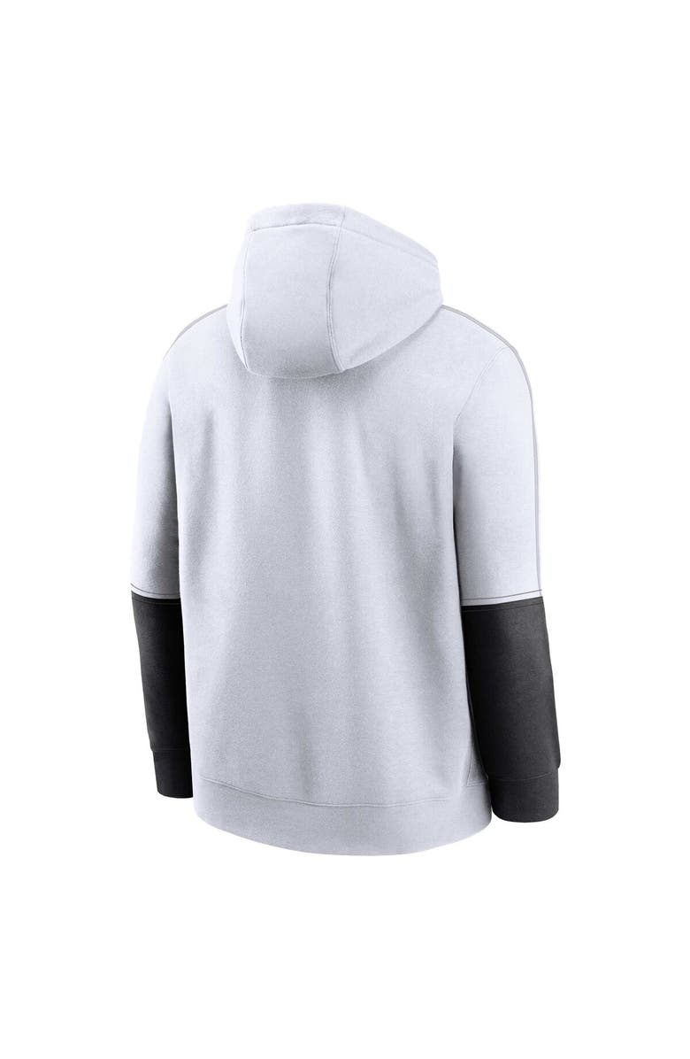 Nike Men's Nike White Colorado Buffaloes 2024 Sideline Club Fleece Pullover Hoodie, Alternate, color, 