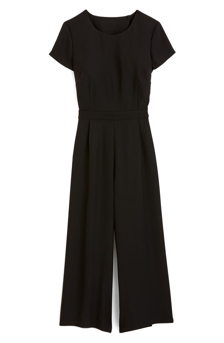 J.Crew Drapey Wrap-Back Jumpsuit, Alternate, color,