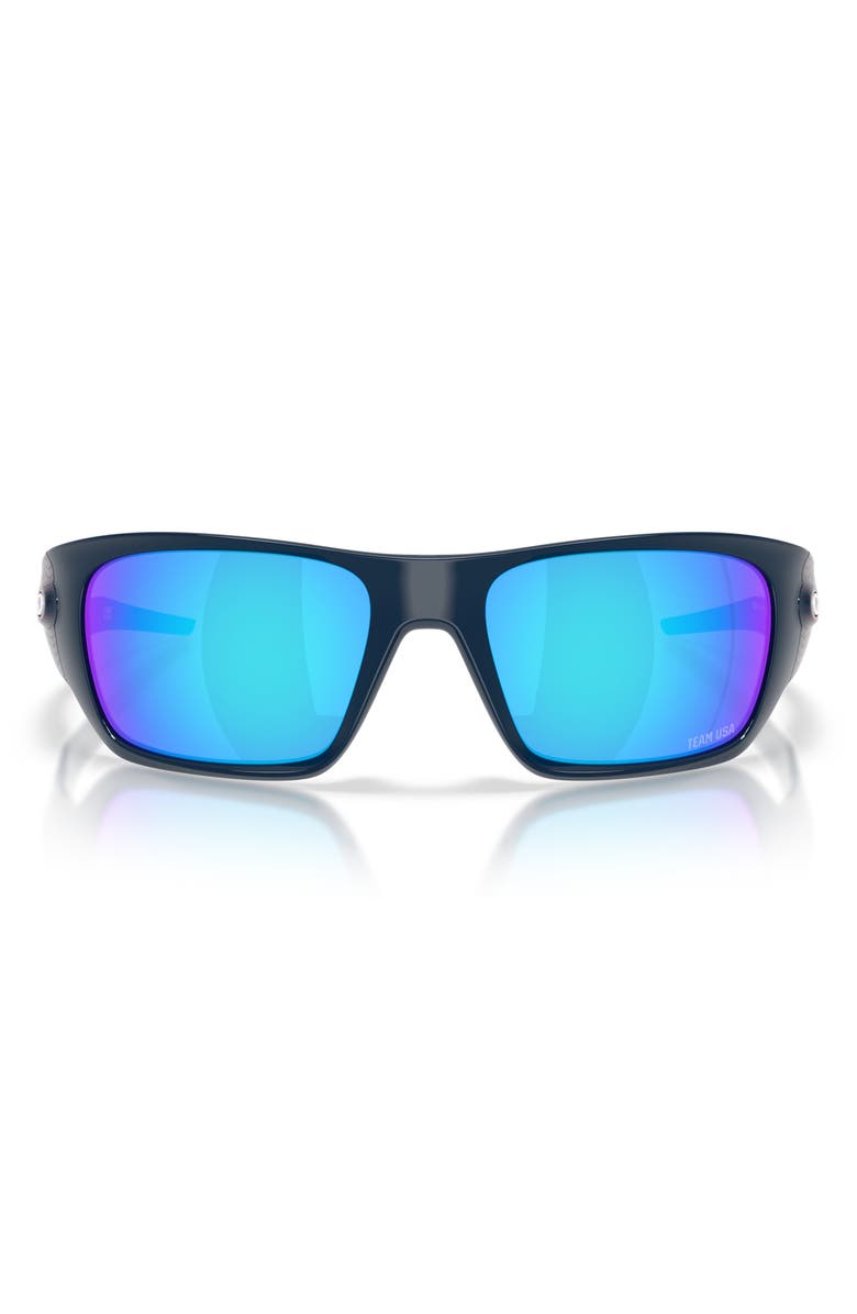 Oakley Masseter 60mm Rectangle Sunglasses, Main, color, Team Usa Abyss / Prizm