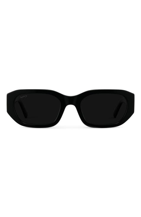 London - 54mm Rectangular Polarized Sunglasses