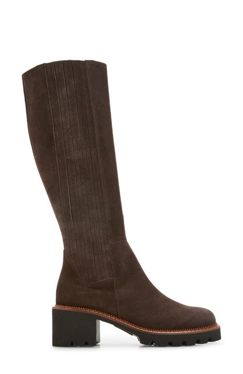 Paul Green Candice Knee High Boot In Brown