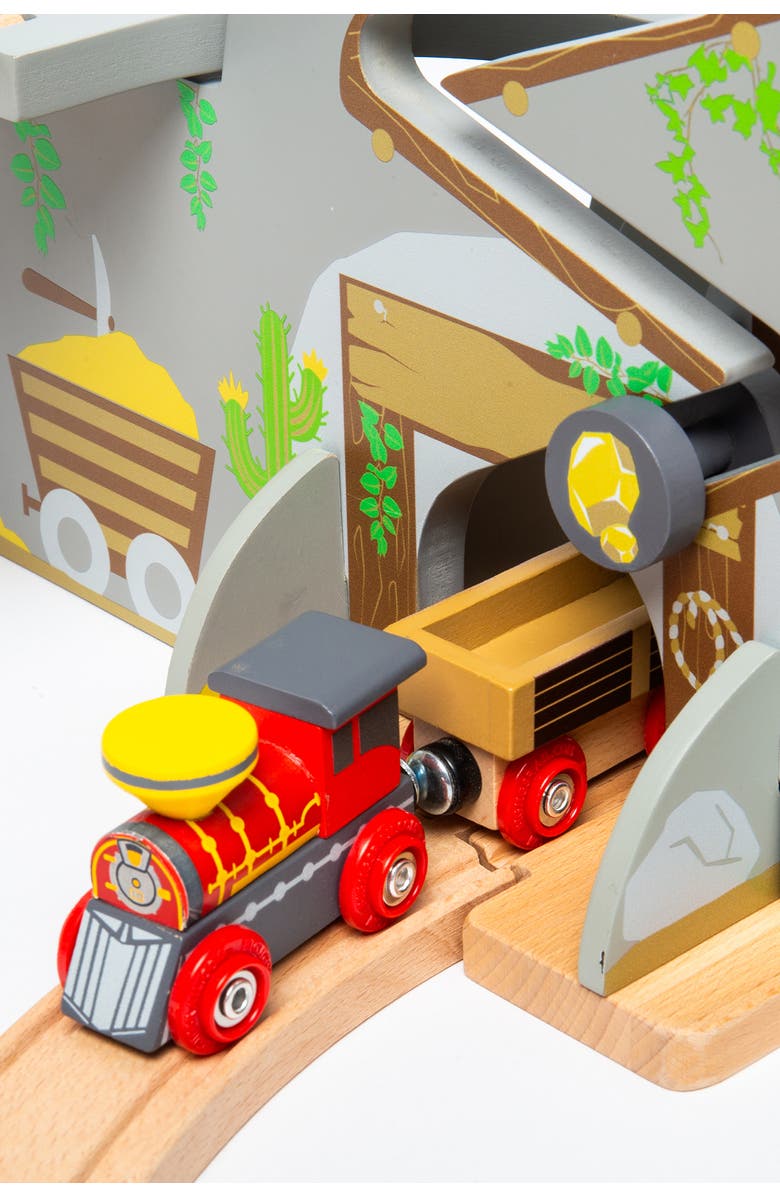 Bigjigs Rail Wild West Train Set, Alternate, color, Multicoloured