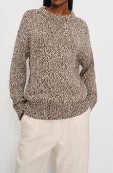 Reformation Finley Organic Cotton Crewneck Sweater