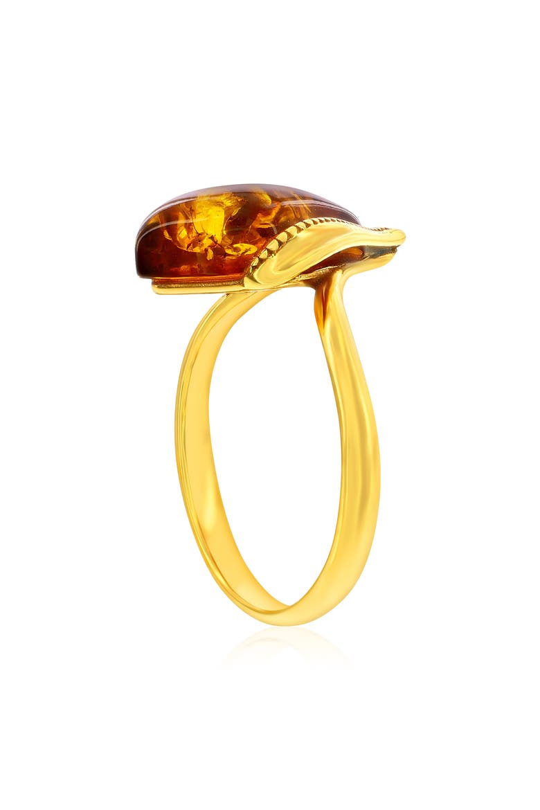 Marquise Cut Amber Ring, Alternate, color, AMBER
