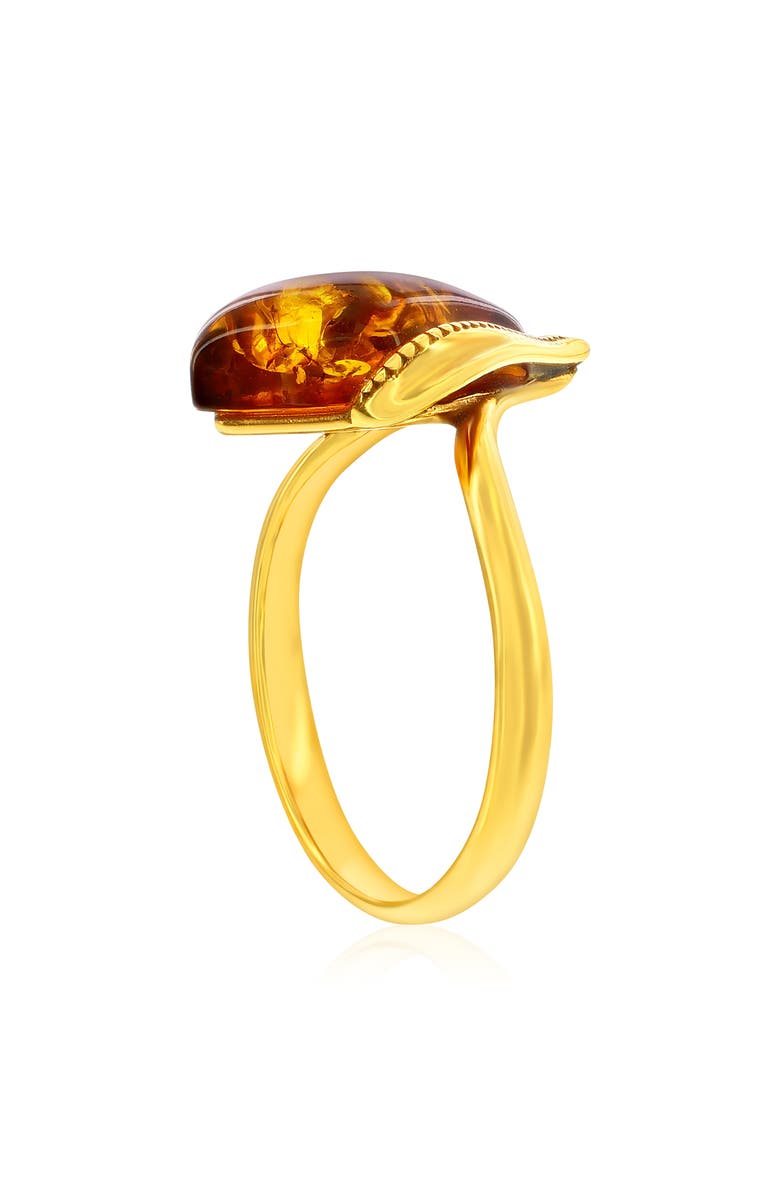 SIMONA Marquise Cut Amber Ring, Alternate, color, Amber