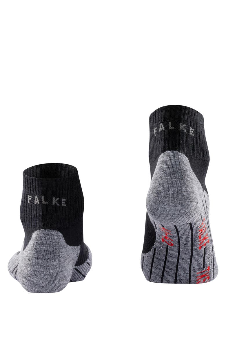 Falke TK5 Wander Short Hiking Socks, Alternate, color, Black-Mix