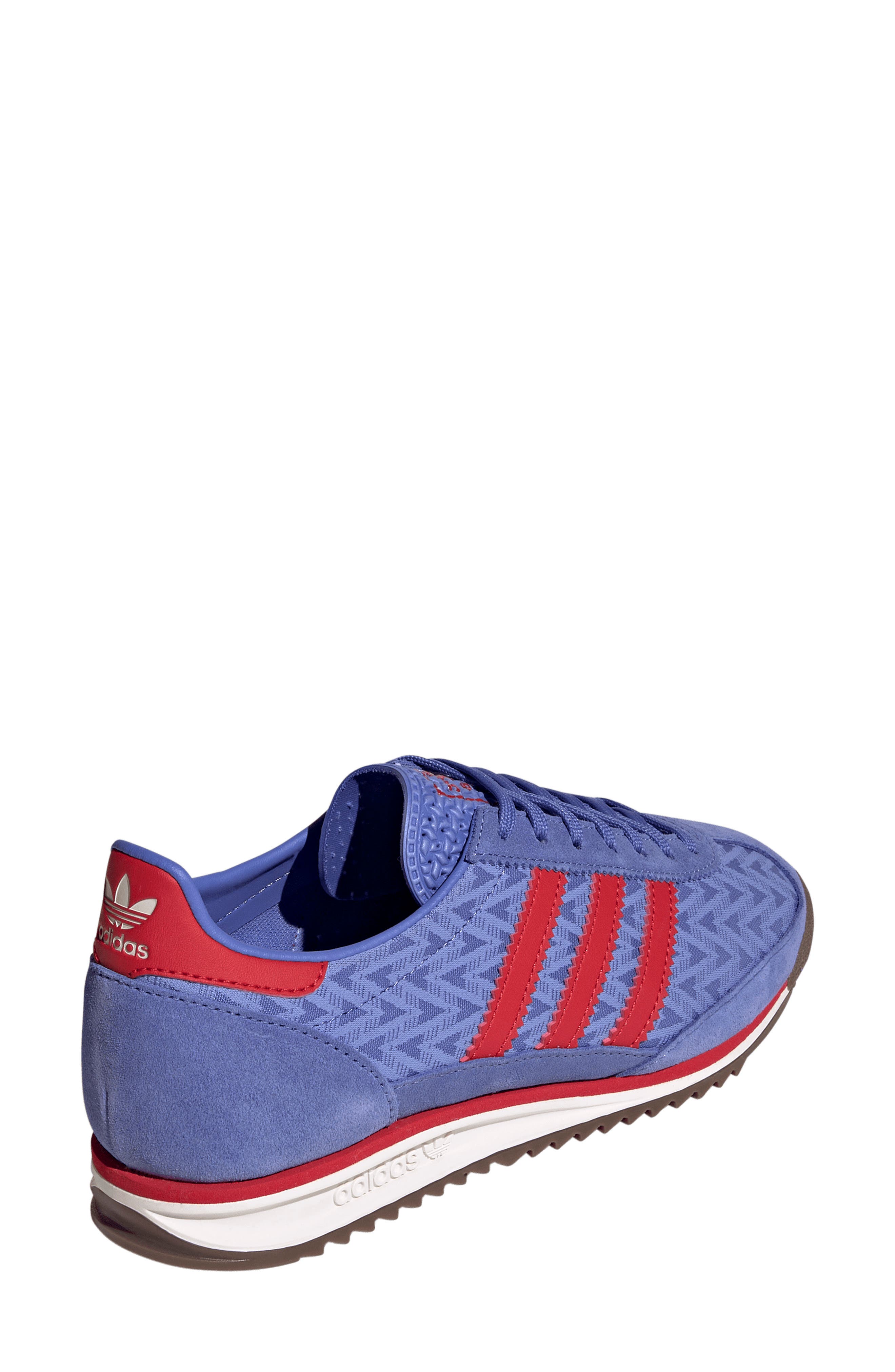 adidas SL 72 OG Sneaker, Alternate, color, Lilac/ Scarlet/ Off White