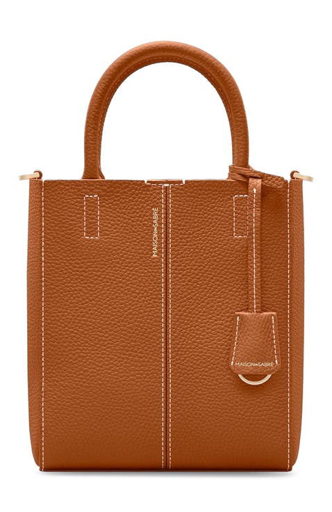 Mini Leather Soft Tote