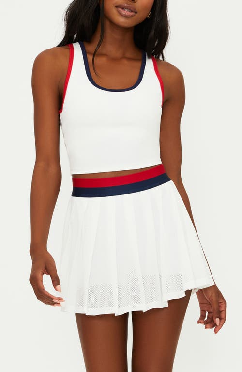 BEACH RIOT BEACH RIOT ASH CUTOUT CROP TANK TOP