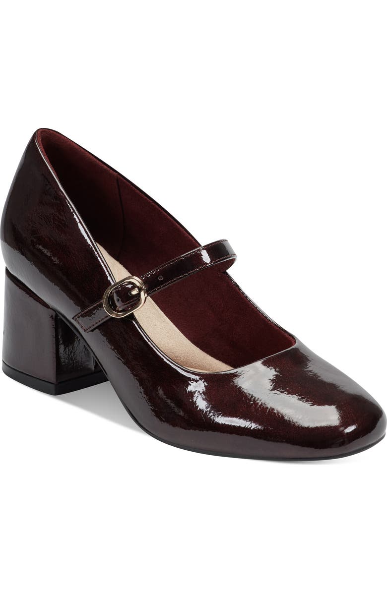 Rockport Xena Mary Jane Pump, Main, color, Merlot Patent