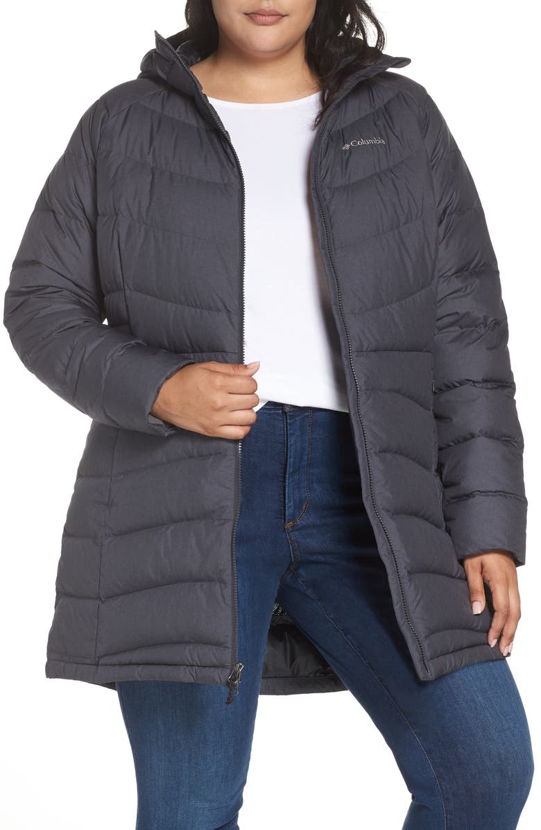 Columbia Winter Haven Water Resistant Hooded Quilted Down Jacket, Main, color,