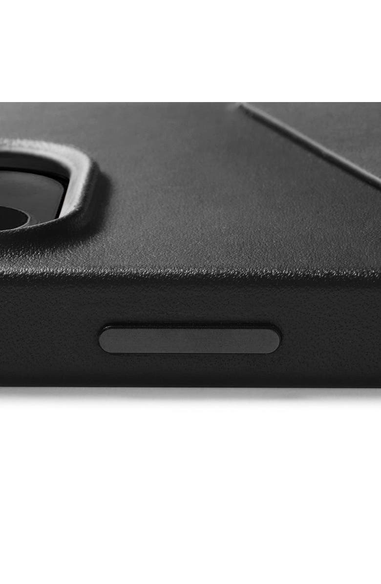 MUJJO Full Leather Wallet Case for iPhone 15 Plus and 14 Plus, Alternate, color, Black