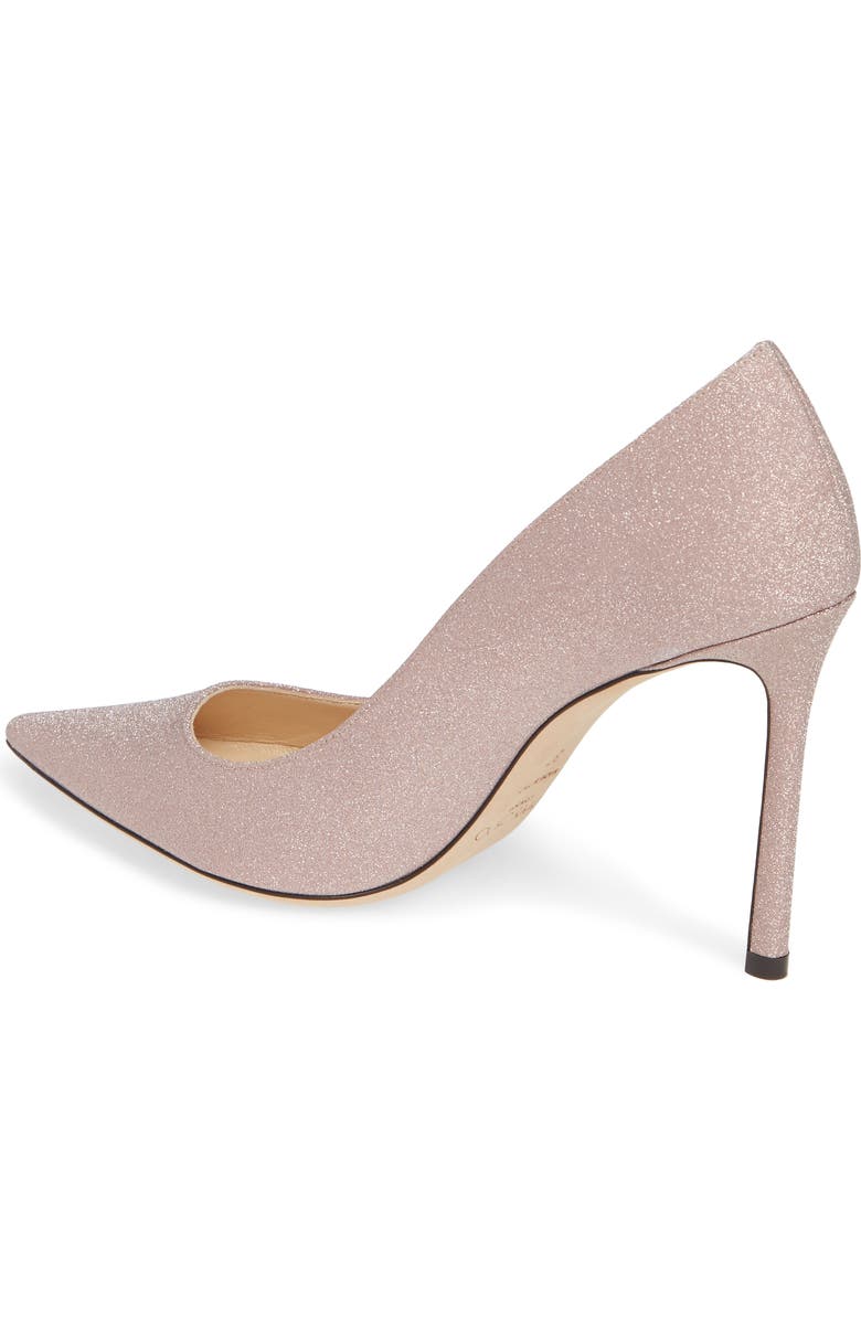 Jimmy Choo Romy Glitter Pump, Alternate, color,