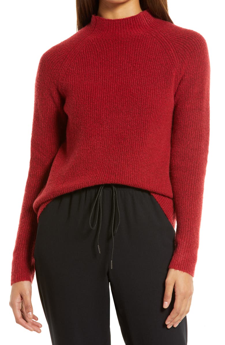 Halogen<sup>®</sup> Mock Neck Sweater, Main, color, 