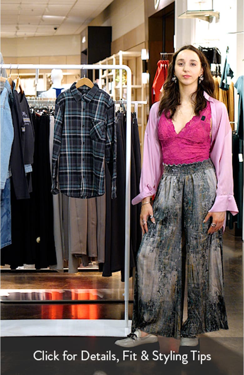 Kids' Redmond Plaid Flannel Button-Up Shirt, sales video thumbnail