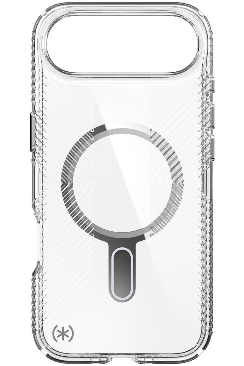 Presidio Perfect Clear Grip Case with ClickLock for Apple iPhone Air, Main, color, Light/Pastel Grey