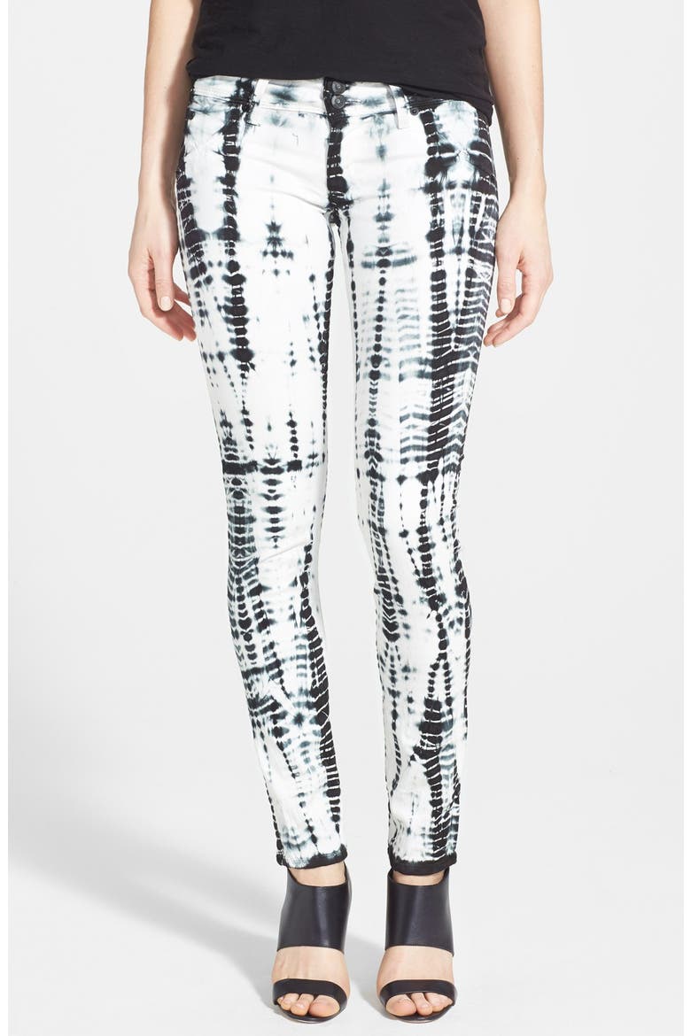 Tie Dye Skinny Stretch Jeans, Main, color, ILLUSIONS